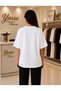Women's Full Modal Cotton Oversize T-Shirt - 2