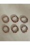 Women Assorted Printed Scrunchies 6 Piece Set
