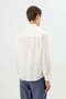 Ecru Cotton Relax Fit Men's Shirt - 4