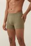 3 Pieces of Army Green Men's Boxers – Cotton Lycra, Comfortable Underwear - 4