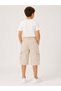 Robi̇n 32507-26 Boys' Cargo Shorts with Pocket Detail, Cotton, Comfortable Cut, Summer Casual Shorts - 6