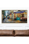 Signtouch Autumn City Promenade Canvas Wall Art 50x100 cm With Outer Frame - 3