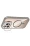 iPhone 16 Pro Case with Camera Stand, Magsafe Compatible, Transparent Back, Silicone Omsy - 4
