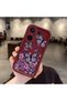 Vivo X200 Fe Compatible Case Camera Protector Burgundy Silicone Couple Phone Case Butterfly Pattern