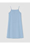 Nevavm Plus Size Mini Jean Dress with Rope Straps with a Difference - 7
