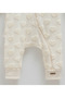 İncibaby Caramell Embossed Heart Detailed Premium Quality Baby Girl Zippered Sleeping Bag 1.0 Tog - 4
