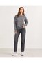 Women's Premium Boat Neck Soft Touch Striped Knitwear Blouse - 5