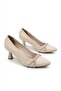 80238 Comfortable Twist Stone Accessory 6 cm Heel Height Pointed Toe Women's Shoes