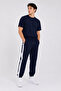 Men's Rubberized Striped Detail Sweatpants - 2
