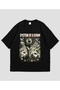 System of down Printed Unisex Oversize T-Shirt