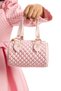 Girl's Evening Dress Gold Piping Brocade Box Pleated Dress and Cylinder Bag Set - Birthday, Party, Wedding, Graduation (3, 4, 5, 6, 7 Years) 35391Pr - 7