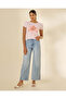Women Pink Printed Rib T-Shirt - 5