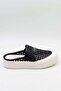 Women's Straw Look Casual Closed-Front Slippers Gj 26Y 313-3 - 2