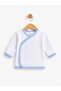 Newborn Star Patterned 3-Piece Hospital Discharge Set 100% Cotton Booties and Bodysuit Set - 3