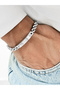 Silver Steel Men's Bracelet Frj10219A-A 2 Year Warranty Gift Boxed