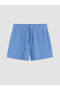 Two Mt Shop Quality Textured Women's Shorts with Elastic Waistband - 5