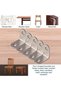 Stainless Steel L-Shaped Corner Brackets, 25x25x15mm, Set of 8 with Screws - 6