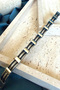 Luxury Collection Square Chain Black and Silver Color Steel Men's Bracelet - 2