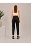 Blueva Trend New Season Women's Mom Jeans Fit High Waist Narrow Leg Black Denim Pants Daily Wear (2026) - 3