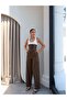 Corsage Detail Blouse Pants Set