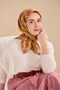 Tivil Silk Scarf Ist 11514- 06 Yellow Abstract Pattern - 2