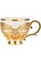 Damat Cup Turkish Coffee Presentation Set 2-Piece Metal Coffee Cup Set Coffee Cup Porcelain - 4