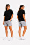 Women's Shorts Casual Basic Pocketed Elastic Waist Summer Comfortable Sports Shorts - 4