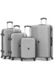 Hard Shell Horizo Vertic ABS Lightweight 4 PCS SET (20/24/28/32 Inch) Luggage, Combination Lock Suitcase