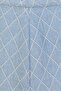 Women Diamond Pattern Mini Skirt, Wash Blue - 5