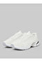 White Textured Sporty Sneakers - 2