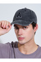 Charcoal (A) Embroidered Baseball Cap - 2