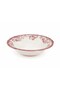 Porcelain Velour Maroon Fulya Bowl 26cm Single - 2