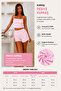 Women's Striped Strap Tank Top and Shorts Set Comfortable Combed Cotton Home Wear Summer Set - 7