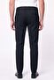 Comfort Fit Elastic Waist Flexible Cotton Black Jogger Pants P 1222 - 2