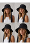 Women's Tie-Back Bucket Hat – Sun Protection Beach Hat, Fits over a Cap 7045 - 5