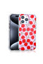 iPhone 14 Pro Max Case Colorful Patterned Magsafe Camera Raised Silicone Senk - 5