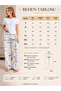 Women's 100% Cotton Combed Short Sleeve Pajama Set - 3