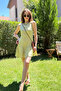 Sleeveless Crew Neck Short Dress with Shorts - 3