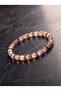 Citrine - Amethyst Natural Stone Bracelet (6 mm)