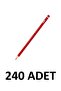 240 Pieces of Red Copy Pens, Header Pens, Lead Red Pens