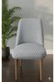 Large Oval Kitchen Chair Cover - Lycra Washable Elastic Chair Cover Chair Cover Single Piece