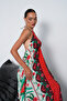 Long Oversized Dress with Halter Neck Detail and Backless Slit - 6
