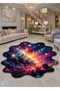 Sdt Traditional Patterned Modern Woven Base Decorative Carpet Sdtamor2838 - 3