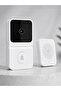 White Smart Security Doorbell |   Wi-Fi Video Doorbell with Phone Control - 2