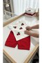 Baby Girl Cherry Patterned Ruffle Sleeve T-Shirt Shorts 2-Piece Set Cotton Summer Casual Red White 6-15 Months - 5