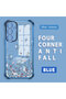 Samsung Galaxy A55 Compatible Transparent Back Four-Corner Reinforced Impact Protection Silicone Case