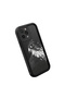 iPhone 14 Pro Compatible Black Silicone Case with Shockproof Camera Protection - 3