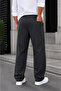 Men's Relaxed Fit Elastic Waist Baggy Linen Pants - 3