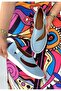 Cower Premium High Quality Blue Genuine Leather Ballerinas - 4