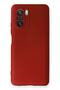 Compatible Case for Xiaomi Redmi K40 Pro Yumauask Colorful Flexible Premium Rubber Silicone - Red